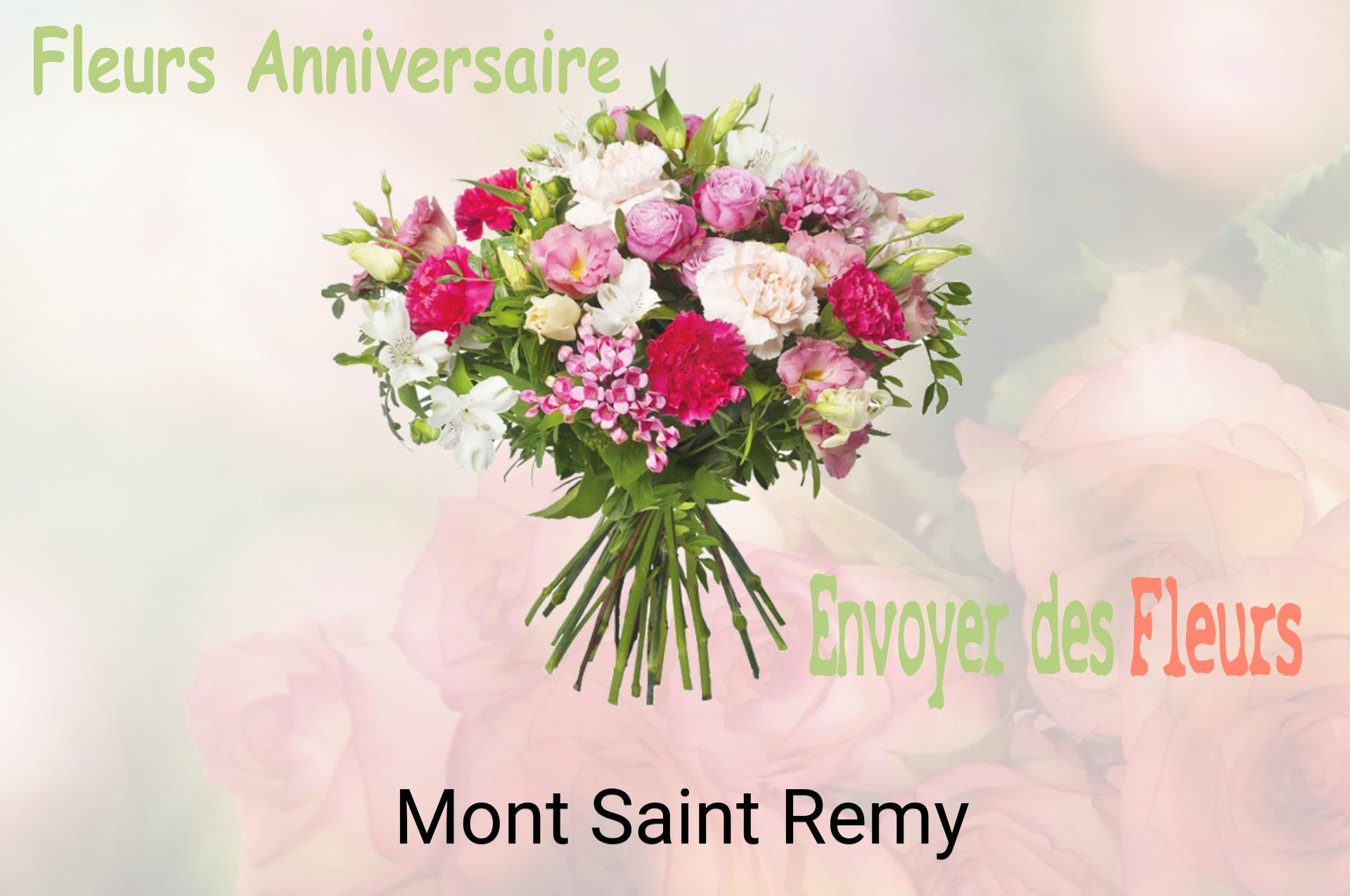 Bouquet de fleurs d’anniversaire livré à Mont-Saint-Remy